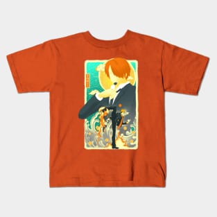 Great Wave Sanji Kids T-Shirt